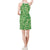 Polynesia Sleeveless V Neck Dress - Green Style - Polynesian Pride