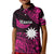 (Custom Personalised) Nauru Polynesian Hibiscus Naoero Pink Kid Polo Shirt LT14 Kid Pink - Polynesian Pride