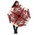 Hawaiian Quilt Tradition Red Umbrella Umbrella One Size Black - Polynesian Pride