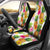 Cool Pineapple And Hibiscus Car Seat Covers - Polynesian Pride