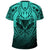 Hawaii Maka Polynesian Kanaka Maoli T Shirt Heaven Style Turquoise - Polynesian Pride