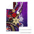 New Caledonia Premium Blanket - Tribal Flower With Special Turtles Purple Color - Polynesian Pride