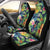 Pineapple and Flower Car Seat Cover - Polynesian Pride