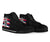 Polynesian Pride Footwear - Hawaii King Flag High Top Shoe - Polynesian Pride