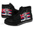 Polynesian Pride Footwear - Hawaii King Flag High Top Shoe - Polynesian Pride