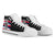 Polynesian Pride Footwear - Hawaii King Flag High Top Shoe - Polynesian Pride