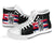 Polynesian Pride Footwear - Hawaii King Flag High Top Shoe - Polynesian Pride