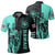 Polynesian Pride Shirt Hawaii King Polynesian Polo Shirt Lawla Style Turquoise - Polynesian Pride