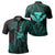 Polynesian Pride Shirt Hawaii King Polynesian Polo Shirt Durk Style Turquoise - Polynesian Pride