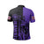 Polynesian Pride Shirt Hawaii King Polynesian Polo Shirt Lawla Style Purple - Polynesian Pride