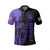 Polynesian Pride Shirt Hawaii King Polynesian Polo Shirt Lawla Style Purple - Polynesian Pride