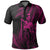 Polynesian Pride Shirt Hawaii King Polynesian Polo Shirt Durk Style Pink - Polynesian Pride