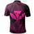 Polynesian Pride Shirt Hawaii King Polynesian Polo Shirt Durk Style Pink - Polynesian Pride