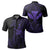 Polynesian Pride Shirt Hawaii King Polynesian Polo Shirt Durk Style Purple - Polynesian Pride