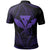 Polynesian Pride Shirt Hawaii King Polynesian Polo Shirt Durk Style Purple - Polynesian Pride