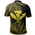 Polynesian Pride Shirt Hawaii King Polynesian Polo Shirt Durk Style Yellow - Polynesian Pride