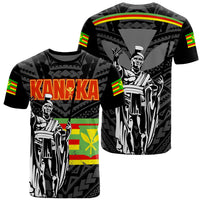 Polynesian Pride Tee Hawaii King Kanaka Poly T Shirt Kid - Polynesian Pride