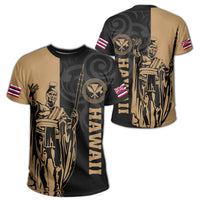 Polynesian Pride Tee Hawaii King Polynesian T shirt Lawla Style Kid - Polynesian Pride