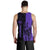 Polynesian Pride Clothing - Hawaii King Polynesian Men's Tank Top - Lawla Style Purple - Polynesian Pride