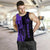 Polynesian Pride Clothing - Hawaii King Polynesian Men's Tank Top - Lawla Style Purple - Polynesian Pride