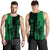 Polynesian Pride Clothing - Hawaii King Polynesian Men's Tank Top - Lawla Style Green - Polynesian Pride