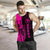 Polynesian Pride Clothing - Hawaii King Polynesian Men's Tank Top - Lawla Style Pink - Polynesian Pride