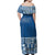 NE Fiji Bula Dress - Bula Mixed Off Shoulder Long Dress - Polynesian Pride