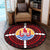 Polynesian Pride Home Set - French Polynesian Circle Round Carpet Round Carpet Red - Polynesian Pride