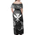 Polynesian Pride Dress - Polynesian Turtle Hammerhead Shark Ray Kanaka Hawaii Circle Off Shoulder Long Dress - Polynesian Pride