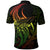 Polynesian Pride Apparel Maori Polo Shirt Whale Tattoo, Humpback Whales New Zealand Golf Shirt Rasta - Polynesian Pride