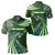 Polynesian Pride Apparel Custom Maori New Zealand Polo Shirt Silver Fern Sport Style Green Unisex Green - Polynesian Pride