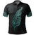 Polynesian Pride Apparel Light Silver Fern New Zealand Polo Shirt, Turquoise Unisex Black - Polynesian Pride