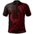 Polynesian Pride Apparel Pohnpei State Polo Shirt Red Custom Wings Style Unisex Black - Polynesian Pride