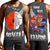 Polynesian Pride Clothing - (Custom) New Zealand Anzac Red Poopy Men Tank Top Black - Polynesian Pride