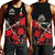 Polynesian Pride Clothing - Anzac Day Camouflage Poppy & Barbed Wire Men Tank Top Black - Polynesian Pride