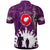 Polynesian Pride Clothing New Zealand ANZAC Walking In The Sun Purple Polo Shirt - Polynesian Pride