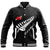 Polynesian Pride Clothing - Anzac Fern Lest We Forget Baseball Jacket - Polynesian Pride