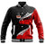 Polynesian Pride Clothing - Anzac Poppy Fern Baseball Jacket - Polynesian Pride