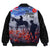 Polynesian Pride Clothing - Anzac Day Lest We Forget Vintage Poppies Bomber Jacket - Polynesian Pride