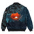 Polynesian Pride Clothing - New Zealand Paua Silver Fern Poppy Bomber Jacket - Polynesian Pride