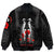 Polynesian Pride Clothing - Anzac Remembrance Day Lest We Forget Bomber Jacket Unisex Black - Polynesian Pride