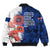 Polynesian Pride Clothing - Anzac Day Silhouette Soldier Bomber Jacket - Polynesian Pride