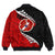 Polynesian Pride Clothing - Anzac Poppy Fern Bomber Jacket - Polynesian Pride