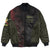 Polynesian Pride Clothing - Anzac DayThe Salute To Heroes Bomber Jacket Unisex Black - Polynesian Pride