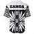 Polynesian Pride Baseball Jersey - Samoa Black Saturday Baseball Jersey LT10 - Polynesian Pride