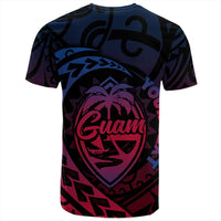 Polynesian Pride T Shirt Guam Rising Style T Shirt LT10 - Polynesian Pride