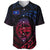 Polynesian Pride Baseball Jersey - Guam Rising Style Baseball Jersey LT10 Black - Polynesian Pride