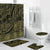 Polynesian Home Set - Polynesian Olive Tribal Design Bathroom Set LT10 Green - Polynesian Pride