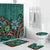 Polynesian Home Set - Green Tribal Honu Bathroom Set LT10 Green - Polynesian Pride