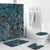 Polynesian Home Set - Blue Polynesian Tribal Abstract Bathroom Set LT10 Blue - Polynesian Pride